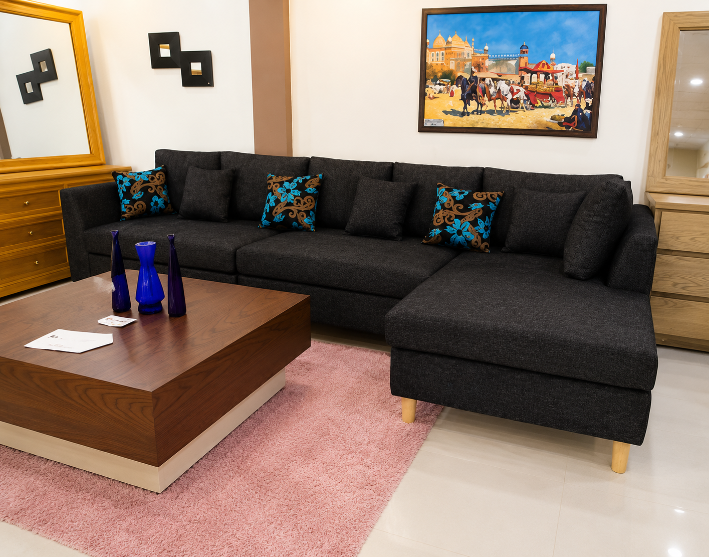 Carina L Shape Sofa Set - Image 5