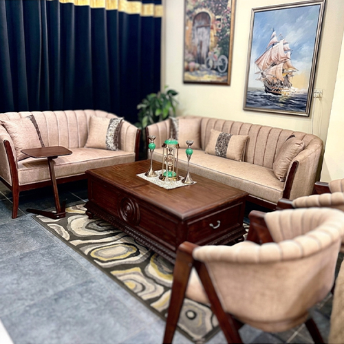 Zyra Elegant Formal Sofa